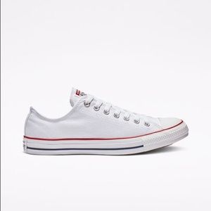 NEW White Converse Chuck Taylor Low Sneakers Shoes